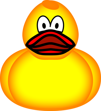 Rubber duck emoticon